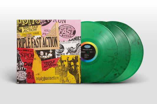 Triple Fast Action - Triple Fast Action 3xLP GREEN VINYL