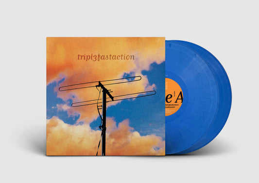 Triple Fast Action - Broadcaster 2xLP BLUE VINYL
