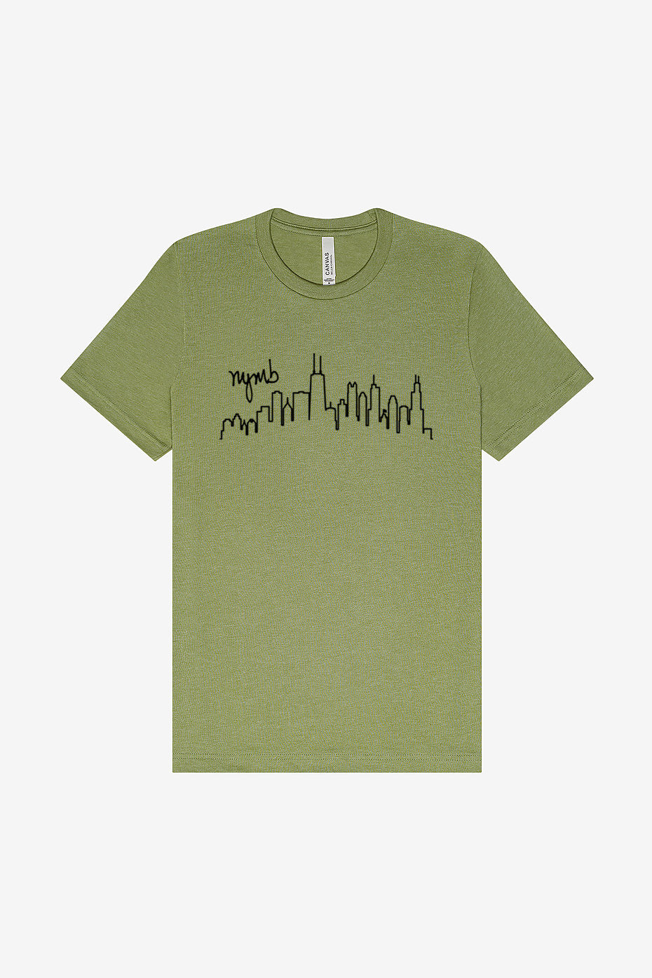 Nymb Skyline Shirt - Heather Green
