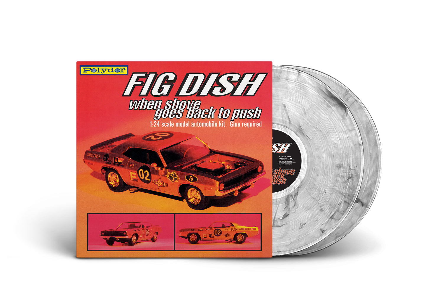 Fig Dish - When Shove Goes Back To Push 2xLP PAINT THINNER VINYL *PREORDER*