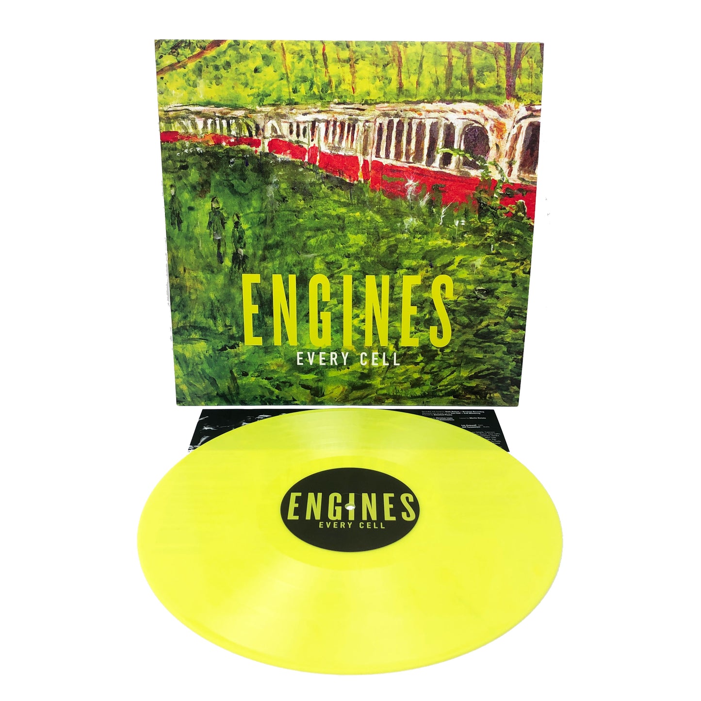 Engines - Every Cell LP YELLOW VINYL