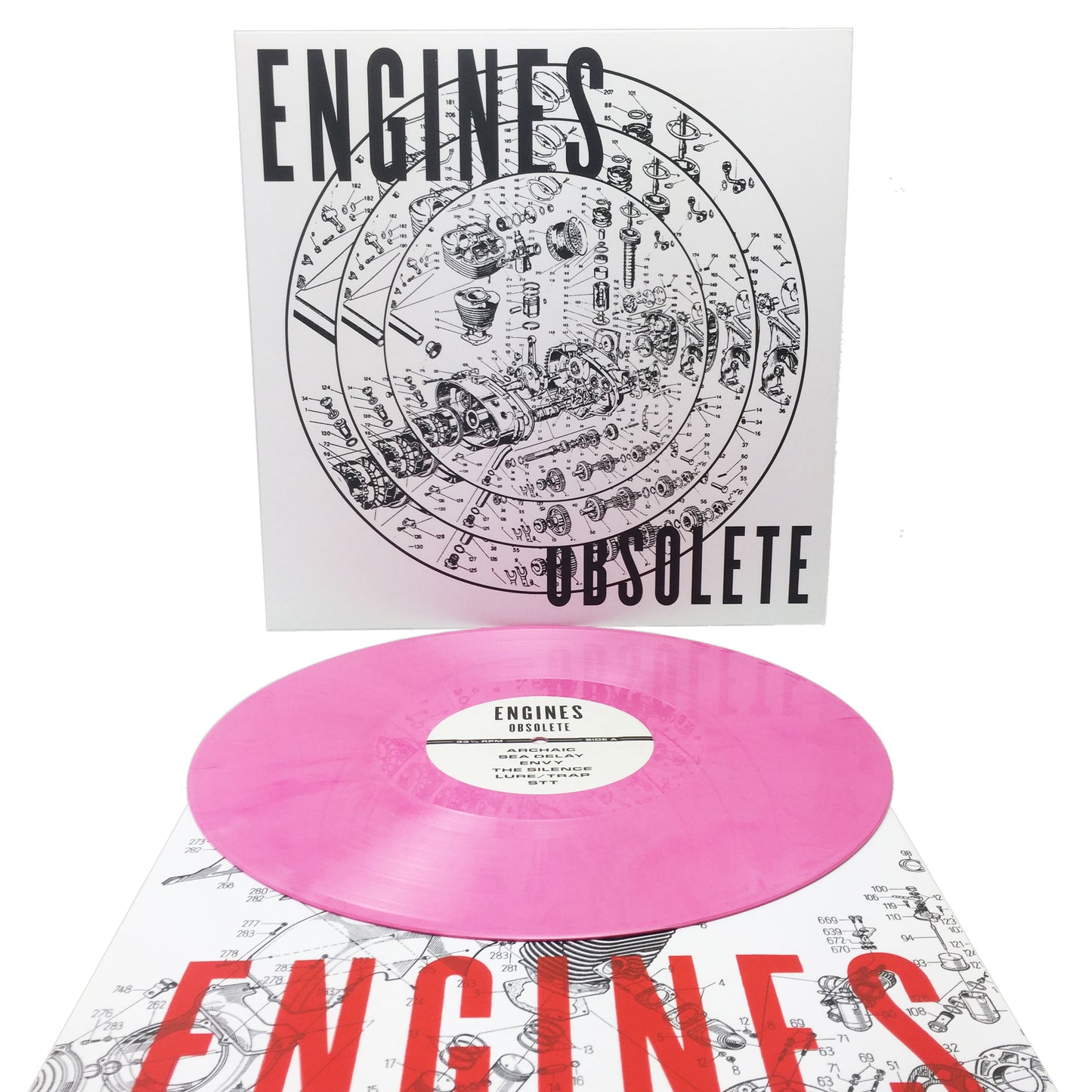 Engines - Obsolete LP RANDOM VINYL