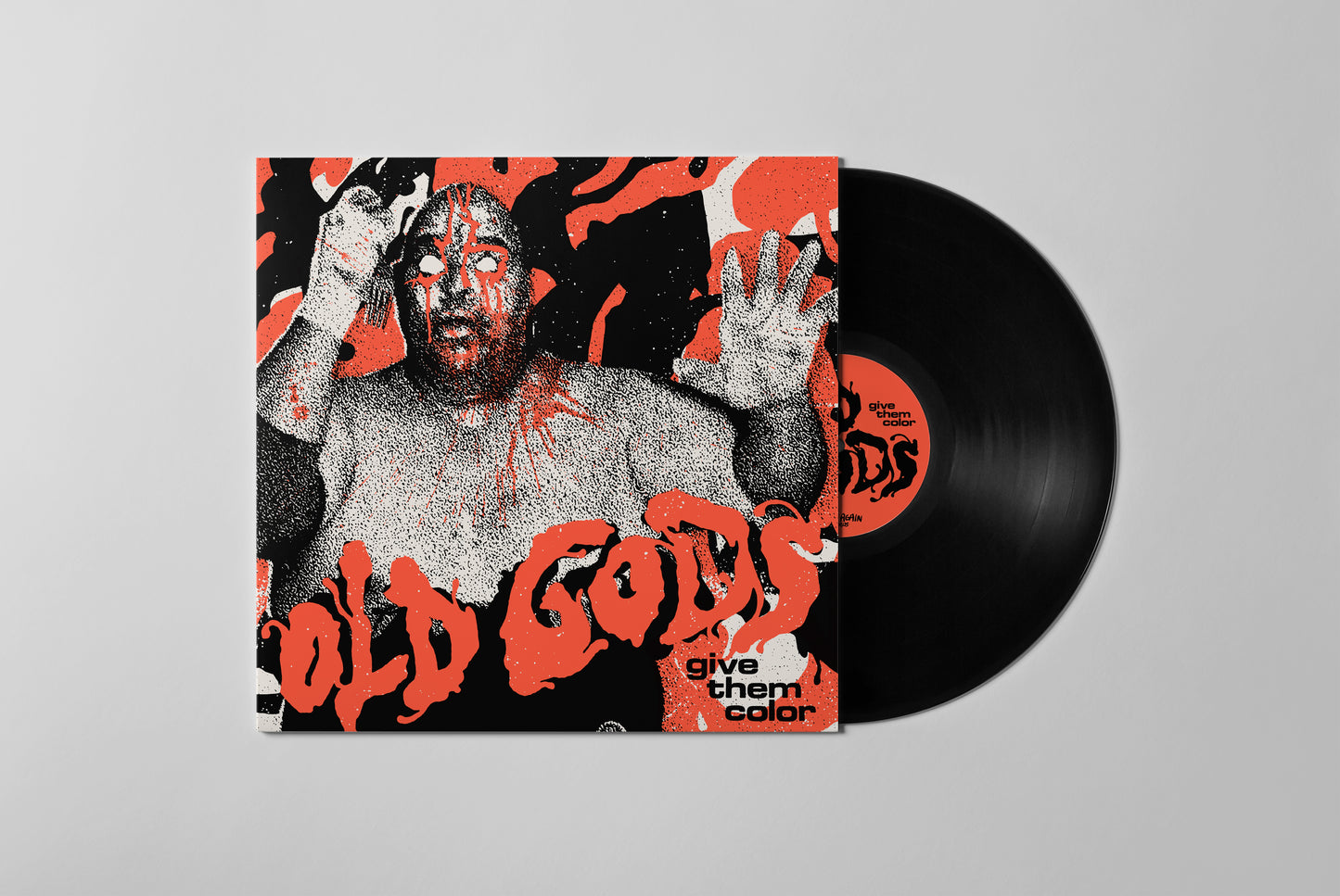 Old Gods - Give Them Color SILKSCREENED LP