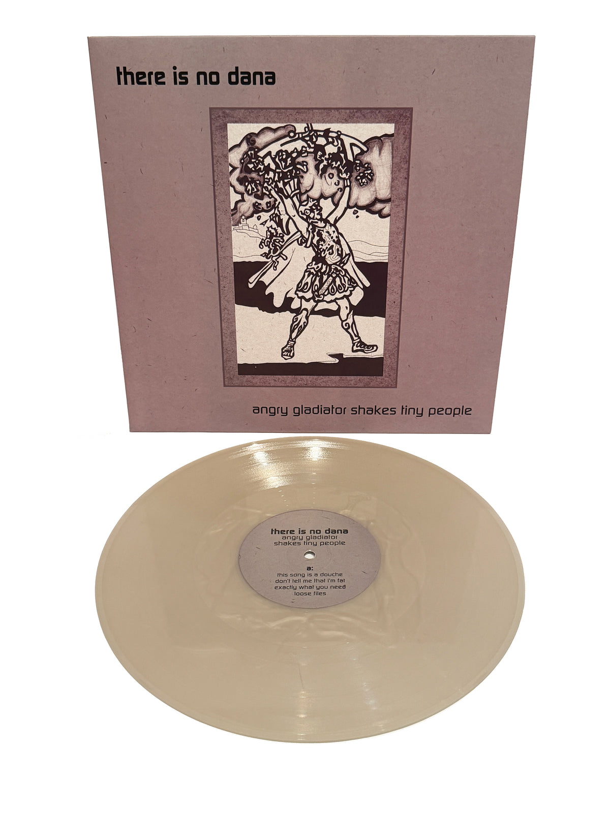 There Is No Dana - Angry Gladiator Shakes Tiny People LP COOL CONCRETE VINYL