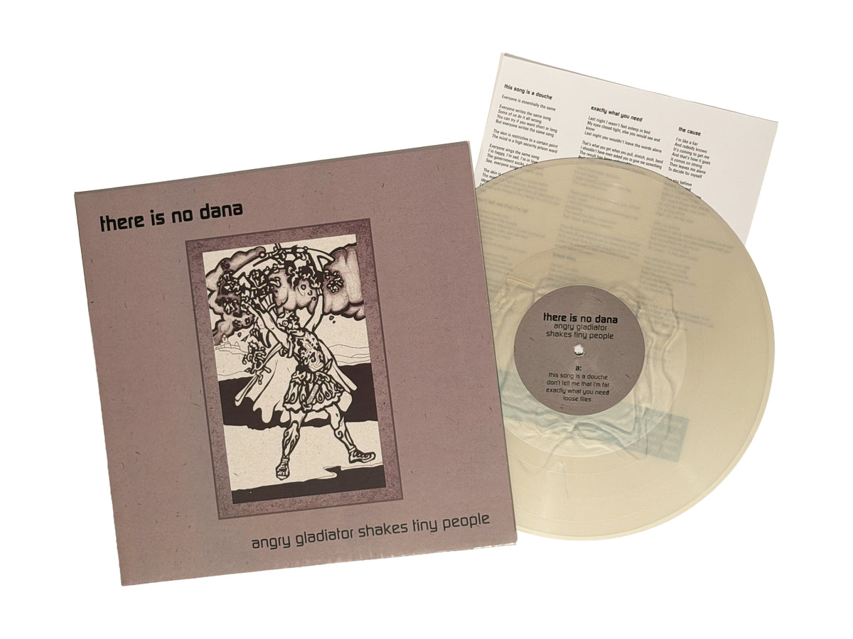 There Is No Dana - Angry Gladiator Shakes Tiny People LP COOL CONCRETE VINYL