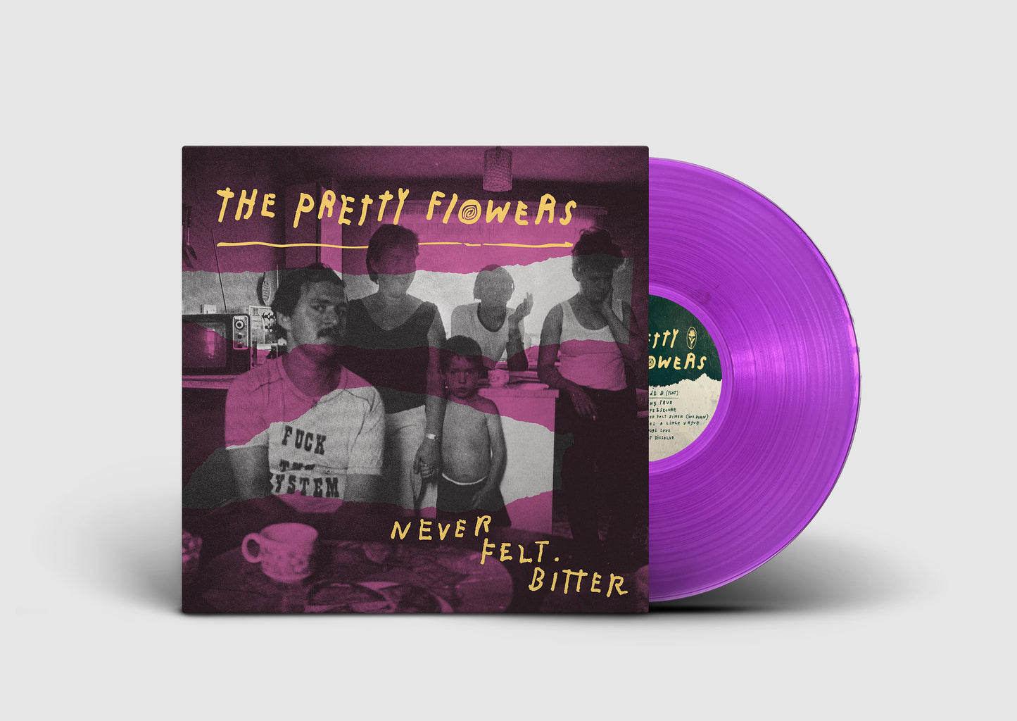 The Pretty Flowers - Never Felt Bitter LP PRE-ORDER