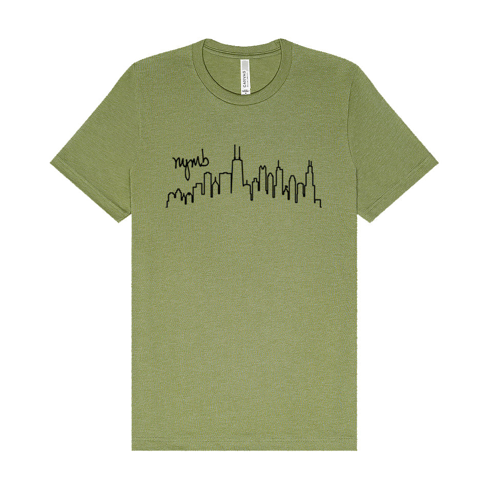 Nymb Skyline Shirt - Heather Green