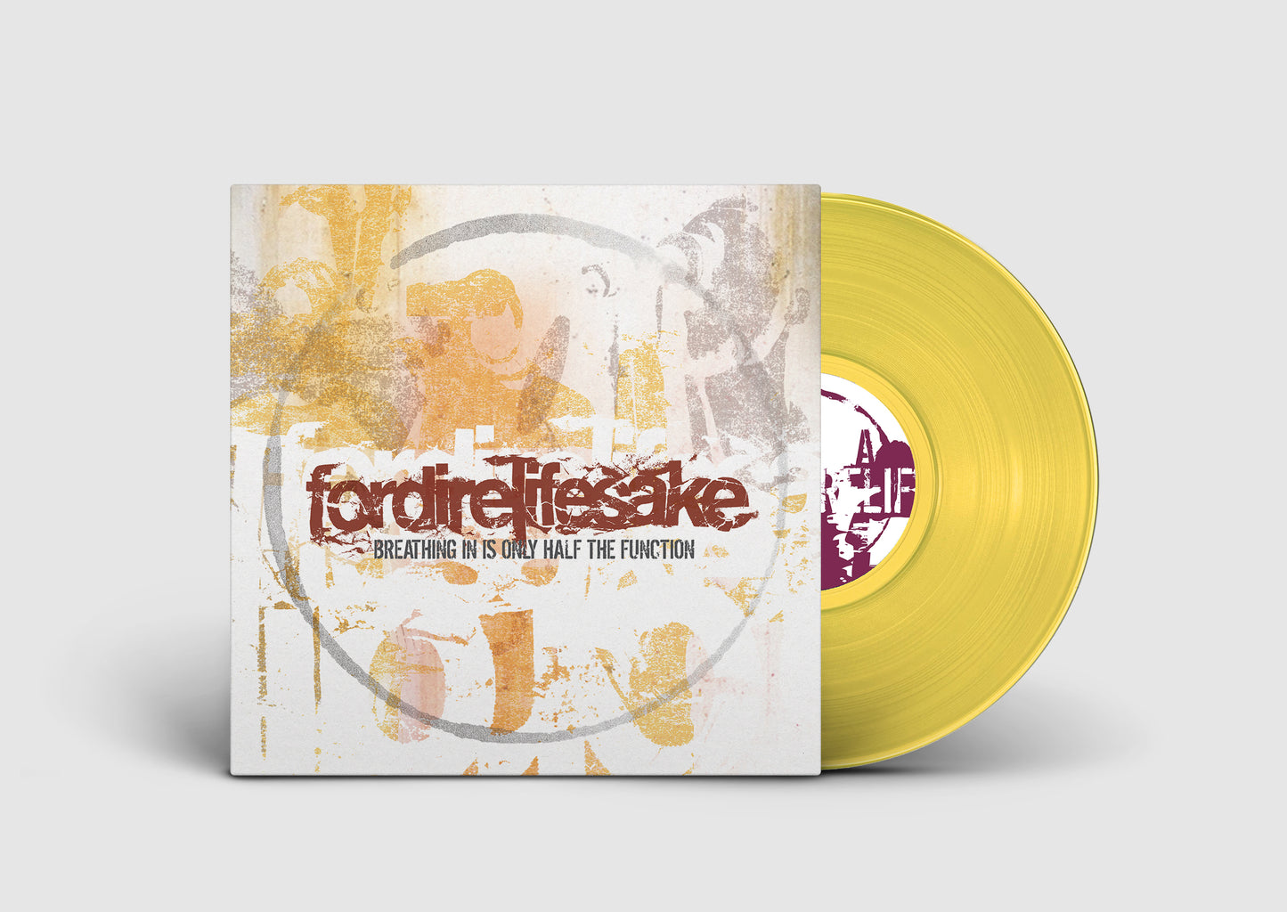Fordirelifesake - Breathing In Is Only Half the Function LP YELLOW VINYL